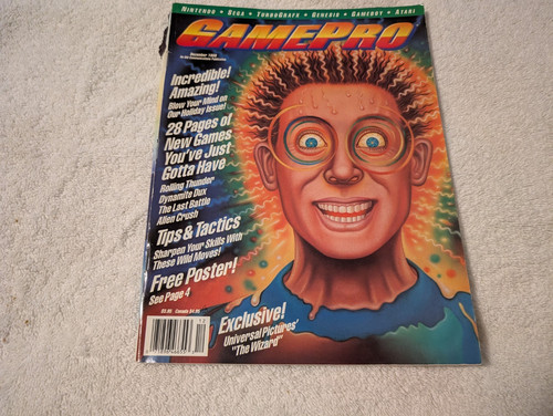 Gamepro magazine december - december, 1989