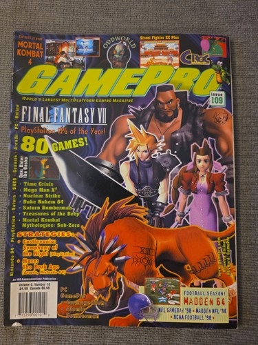 Gamepro 1997 issue 109 vol - vol, 9